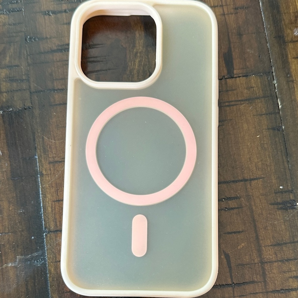 Amazon Pink and Cream Phone Case